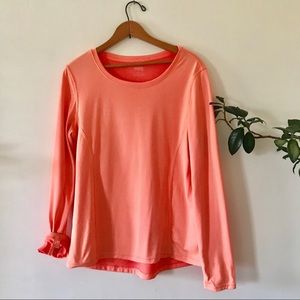 Danskin NOW Long Sleeve Active Top Size L
